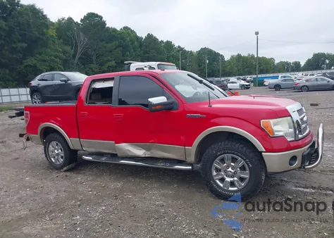 2009 Ford F-150 King Ranch/Lariat/Platinum/Xl/Xlt z USA, uszkodzony, nr VIN 1FTPW12V49FA36294